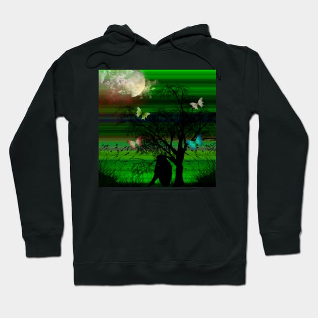 Meditation Moment Hoodie by Looly Elzayat